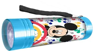 KIDS EUROSWAN Latarka aluminiowa LED Myszka Miki WD21222 Kids Euroswan 12op. - Latarki - miniaturka - grafika 2