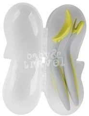 b.box Pierwsze sztućce do nauki samodzielnego jedzenia - lemon sherbet BB00723 - Sztućce dla dzieci - miniaturka - grafika 2