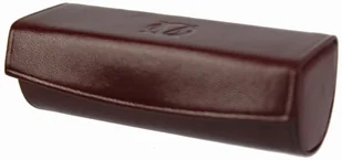 MARCO (PL) Eleganckie i Stylowe Etui na Pomadkę MARCO (PL) Skóra Naturalna Licowa Bordowe - Pozostałe akcesoria kosmetyczne - miniaturka - grafika 3