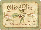 Obrusy i serwetki - Creative Tops Creative TOPS "Olio D 'oliva" zestaw stołowy z strona spodnia wykonana z korka, XL, 4 sztuka 5169661 - miniaturka - grafika 1