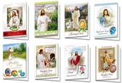 Powieści - Top Graphic Karnet B6 BWD Wielkanoc Religia (10szt) MIX - miniaturka - grafika 1
