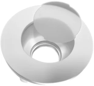 v-tac Oprawa Oczko V-TAC GIPS GU10 Wpuszczana Szkło Mrożone Okrągła fi.120 Biała VT-801 - Oprawy, klosze i abażury - miniaturka - grafika 3