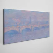 Obrazy i zdjęcia - PL Coloray Obraz na Płótnie Most Waterloo Monet 100x50cm - miniaturka - grafika 1