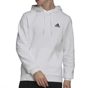 Bluzy sportowe męskie - Adidas Essentials Fleece Hoodie > H12211 - miniaturka - grafika 1