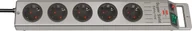 Listwy zasilające - Brennenstuhl Listwa zasilająca Super Solid grey S 5x - 1153340115 - miniaturka - grafika 1