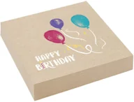 Dekoracje i nakrycia stołu na imprezę - POL Serwetki urodzinowe Happy Birthday - 33 cm - 20 szt. SLOG-044301 - miniaturka - grafika 1