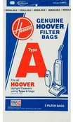 Worki do odkurzaczy - Hoover 4010001 A Type A Vacuum Bags, 3 Bags 4010001A - miniaturka - grafika 1