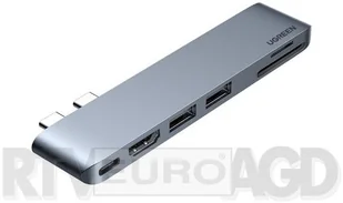Adapter 6 w 1 Ugreen Hub Usb-c dla MacBook Air Pro - Adaptery i przejściówki - miniaturka - grafika 2