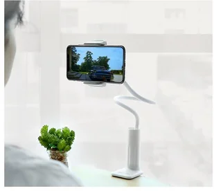 BOROFONE Borofone uchwyt blatowy do smartfona biały BFO-BH23 - Uchwyty samochodowe do telefonów - miniaturka - grafika 7