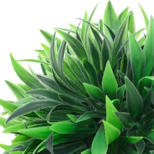 vidaXL Kule sztucznego bukszpanu, 4 szt., 15 cm 315471 - Sztuczne kwiaty - miniaturka - grafika 3