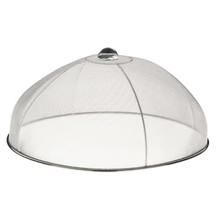 Kela 11444 kuchenny, z uchwytem, 35 cm średnicy, bardzo małe otwory, 18/10 ze stali nierdzewnej, Cara osłonowa, srebrny 11444 - Inne naczynia kuchenne - miniaturka - grafika 2