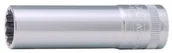 Inne - Bahco nakładka na klucz nasadowy 3/8", 12-krawędziowa, długa, SW 7/8" A7402DZ-7/8 - miniaturka - grafika 1