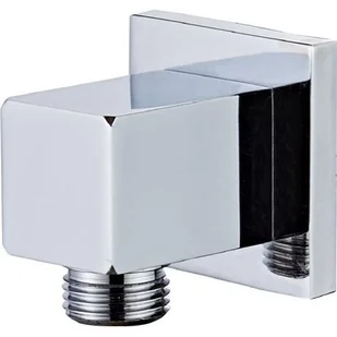 Laveo Kvadrato przyłącze kątowe węża natrysku NPQ 061K produkcji Laveo NPQ 061K - Akcesoria do armatury i ceramiki - miniaturka - grafika 2