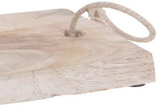 EH Excellent Houseware Deska MANGO do krojenia serwowania z uchwytem 40cm 121234 - Deski do krojenia - miniaturka - grafika 3