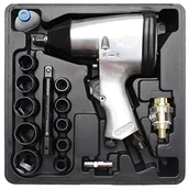 Klucze i nasadki - Kraftmann wkrętarka udarowa zestaw do sprężonego powietrza, 12,5 (1/2), 3211 3211 - miniaturka - grafika 1