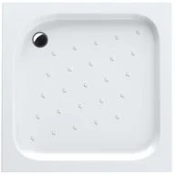 Brodziki prysznicowe - Schedpol COMFO 90x90 biały - miniaturka - grafika 1