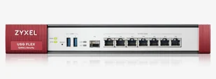 ZyXEL USG Flex Firewall 7 Gigabit user-definable ports 1xSFP 2xUSB Device only - Firewalle sprzętowe - miniaturka - grafika 3