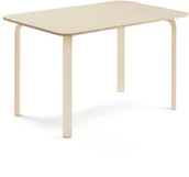 Stoły i stoliki do biura - AJ Produkty Stół ELTON, 1200x800x710 mm, brzoza laminat, brzoza - miniaturka - grafika 1