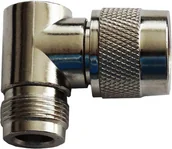 Akcesoria do CB Radia - Redukcja antenowa kątowa wtyk N / gniazdo N - miniaturka - grafika 1