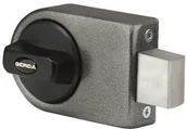 Zamki i wkładki - Gerda Zamek nawierzchniowy ZN 200 grafitowy - miniaturka - grafika 1