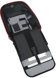 Samsonite Antykradzieżowy plecak na laptopa Securipak M - garnet red 128822-1361 - Torby na laptopy - miniaturka - grafika 10
