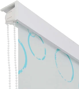 vidaXL Roleta prysznicowa 160 x 240 cm, wzór w bąbelki - Rolety - miniaturka - grafika 6