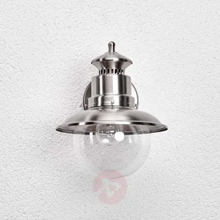 Lampenwelt GWENDOLYN - zewnętrzna lampa ścienna, stal szl - Lampy ogrodowe - miniaturka - grafika 4