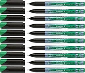 Cienkopisy - Schneider Topliner 911 cienkopis (wkład wymienny, 0,4 mm) opakowanie 10 szt. zielony 9114 - miniaturka - grafika 1