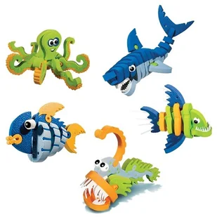 Dumel Discovery Bloco Klocki Morskie Stworzenia Discovery Creative 12h - Klocki - miniaturka - grafika 2