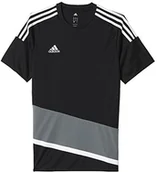 Piłka nożna - Adidas męski T-shirt zarejestrowany 16 JSY, czarny 4055344336250 - miniaturka - grafika 1