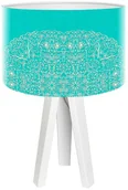 Lampy stojące - Macodesign Lampa biurkowa Mandala wrażliwości mini-foto-245w, 60 W - miniaturka - grafika 1