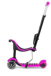 Milly Mally Scooter Little Star 3w1 jeździk rower - Hulajnogi - miniaturka - grafika 4