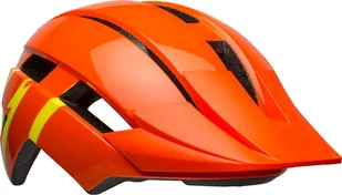 BELL kask rowerowy dziecięcy/juniorski SIDETRACK II orange yellow BEL-7127738 - Kaski rowerowe - miniaturka - grafika 2