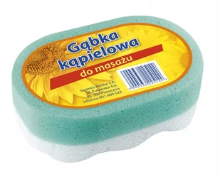 Sarantis Jan Niezbędny Gosik Gąbka kąpielowa do masażu owalna SARANTIS - Kosmetyki do kąpieli - miniaturka - grafika 3