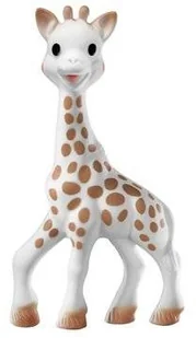 Vulli Gryzak dla dziecka Żyrafa Sophie z bawełnianym pokrowcem 616401 - Gryzaki dla dzieci - miniaturka - grafika 3