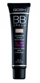 Kremy BB - Gosh BB Cream Foundation Primer Moisturizer SPF15 02 Beige 30ml - miniaturka - grafika 1