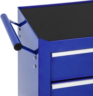 TecTake Wózek narzędziowy warsztatowy 5 szuflad niebieski 402798 - Skrzynki i torby narzędziowe - miniaturka - grafika 6