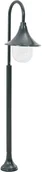 Lampy ogrodowe - vidaXL Lampa ogrodowa na słupku, 120 cm, E27, aluminium, ciemnozielona - miniaturka - grafika 1