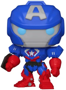 Funko POP!, Figurka kolekcjonerska, Marvel, Figurka kolekcjonerska, Mech Kapitan America - Figurki kolekcjonerskie - miniaturka - grafika 2