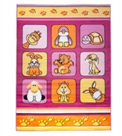 Dywany dla dzieci - Dywan Kinder 160x220 Wzór Do Zabawy Dzieci 59fa - miniaturka - grafika 1