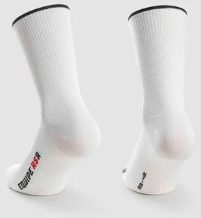 ASSOS ASSOS skarpetki rowerowe RSR SOCKS holy white - Skarpetki kolarskie - miniaturka - grafika 2