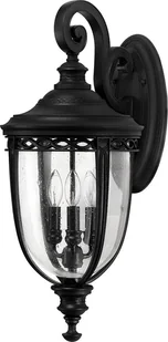 Elstead Lighting Kinkiet ENGLISH BRIDLE  FE/EB2/L BLK IP44 - Lampy ogrodowe - miniaturka - grafika 5