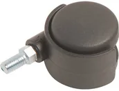 Kółka i bloczki - OBI Kółko podwójne z gwintem śr. 40 mm 20 kg - miniaturka - grafika 1