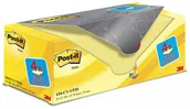 Zakładki indeksujące - POST-IT-3M Bloczek samoprzylepny POST-IT 654CY-VP20) 76x76 mm 20+4)x100 kart żółte 4 bloczki GRATIS - miniaturka - grafika 1