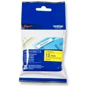 Papier do drukarek - Brother M-K631BZ taśma, nadruk czarny na żółtym tle, 12 mm, oryginalna MK631BZ - miniaturka - grafika 1