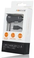 Forever Ładowarka samochodowa typ C 2.1A 5900495548535 - Ładowarki samochodowe - miniaturka - grafika 5