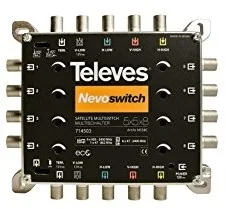 Televes Multischalter 5 in 8 odlewu ms58 °C Nevo MS58C - Akcesoria car audio Televes Multischalter 5 in 8 odlewu ms58 °C Nevo MS58C - Akcesoria car audio - miniaturka - grafika 1