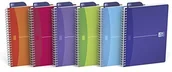 Notesy i bloczki - Oxford Notatnik spiralny  100101864 A4 My Colours, w kratkę, 5 sztuki, 90 arkuszy A5 100104780 - miniaturka - grafika 1