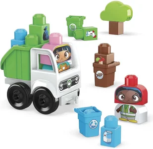 Mega Bloks Eko Śmieciarka HDL06 - Klocki - miniaturka - grafika 2