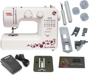 Janome Juno E1015 biała - Maszyny do szycia - miniaturka - grafika 2